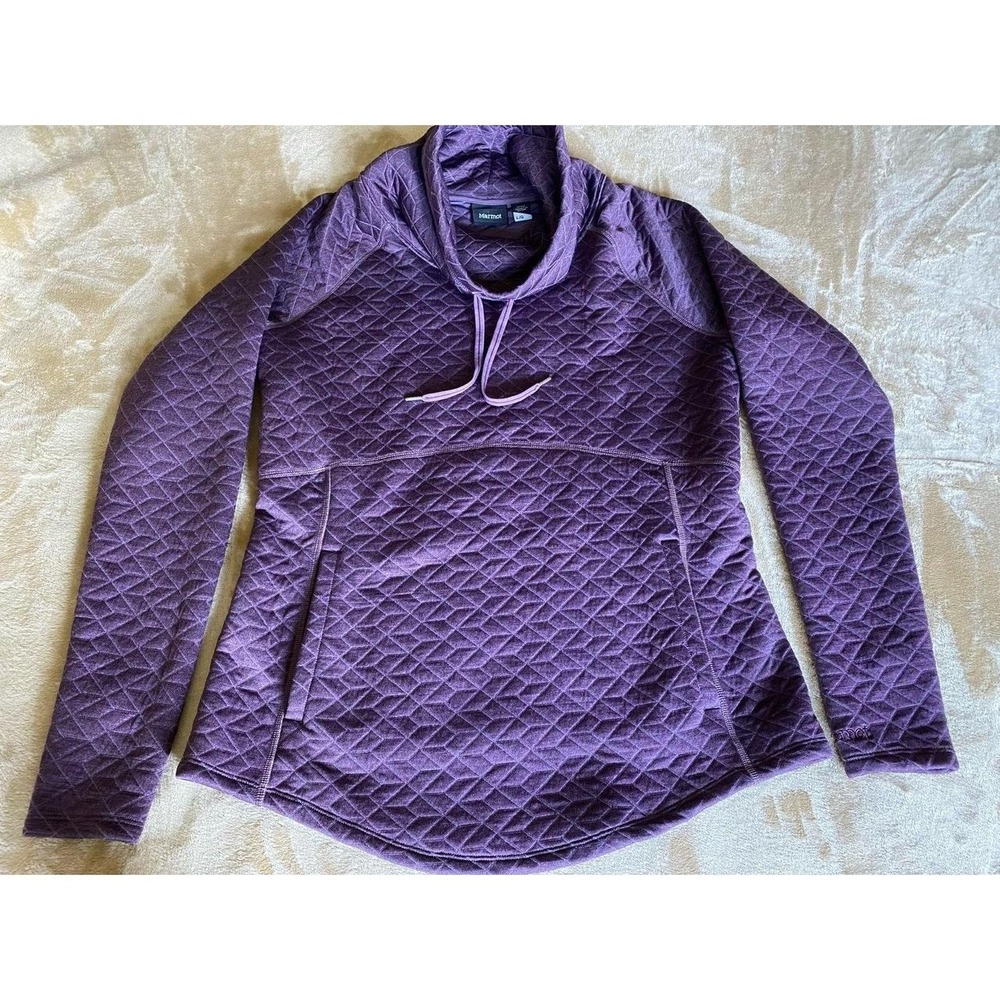 Marmot Pullover Sweater Women Medium - Large Cowl Neck s11